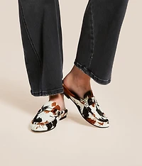 Rafe Cow Loafer Mule
