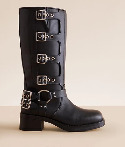 Rocky Stomper Moto Leather Lug Boot