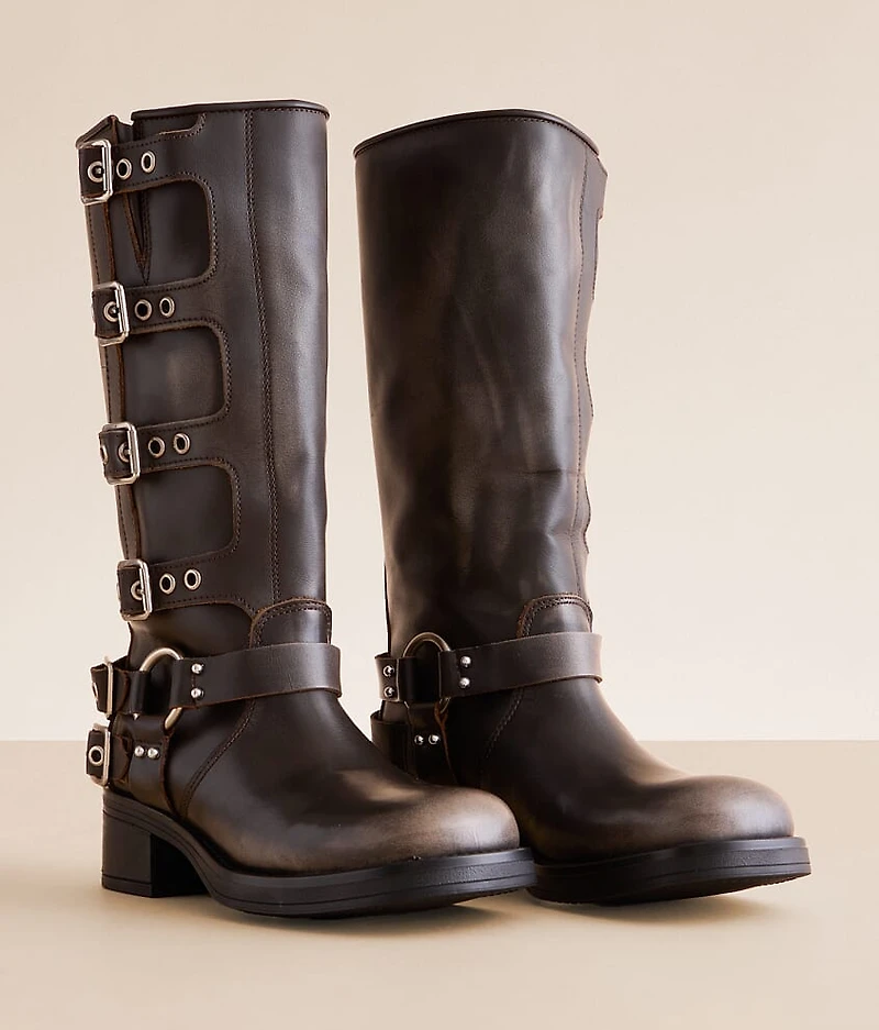 Rocky Stomper Moto Leather Lug Boot