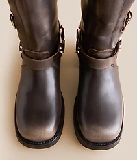 Rocky Stomper Moto Leather Lug Boot