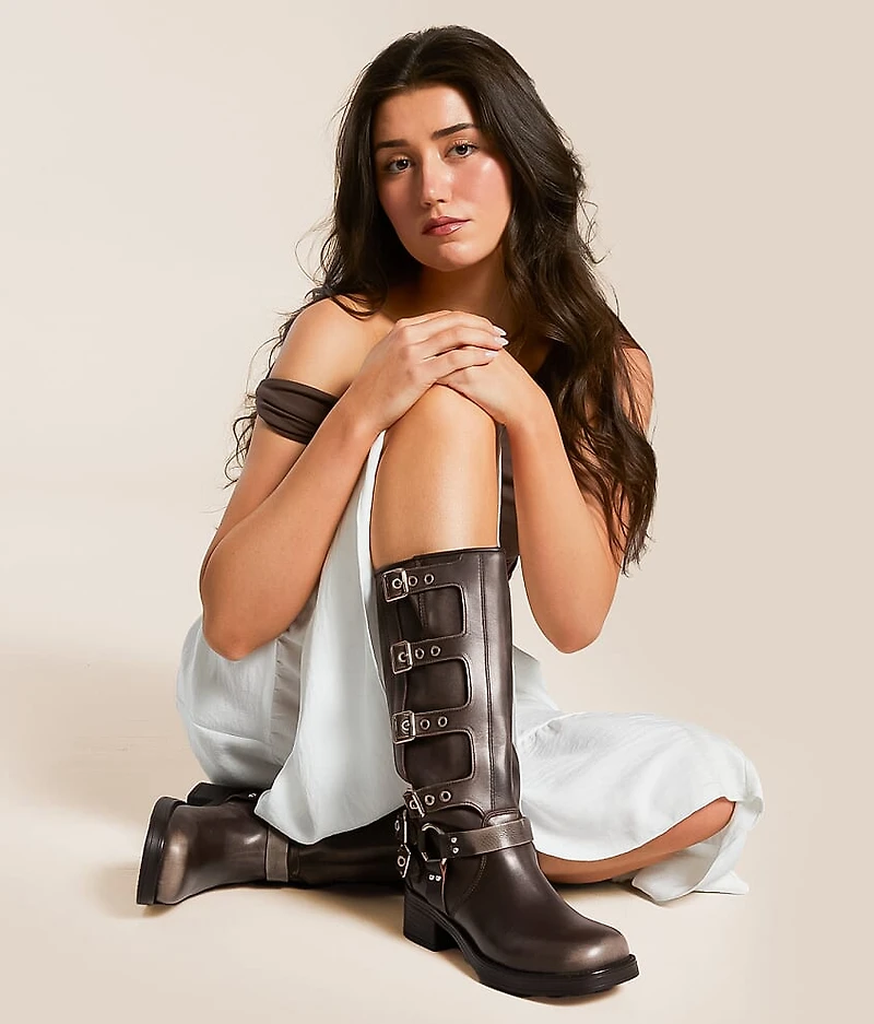 Rocky Stomper Moto Leather Lug Boot