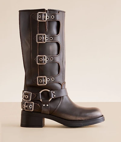 Rocky Stomper Moto Leather Lug Boot
