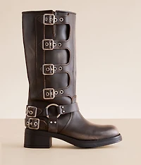 Rocky Stomper Moto Leather Lug Boot