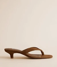 Tracie Leather Heeled Sandal