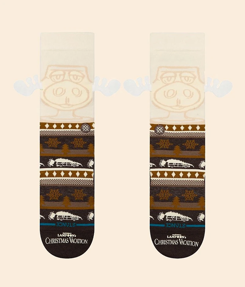 Christmas Vacation Have Some Eggnog Socks