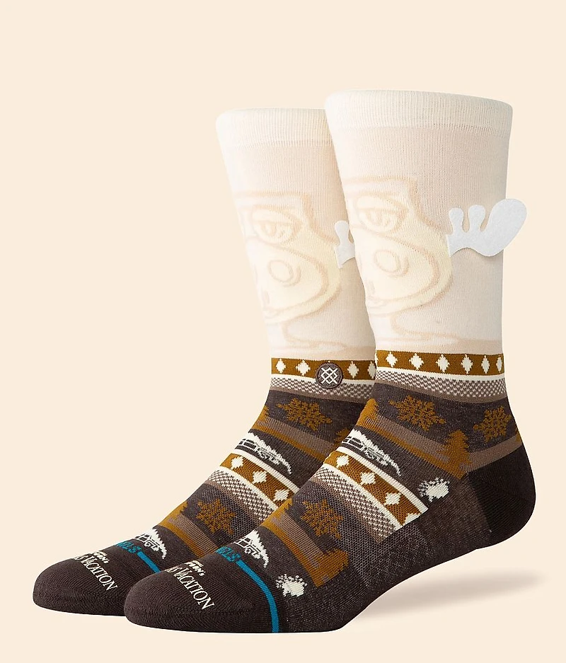 Christmas Vacation Have Some Eggnog Socks