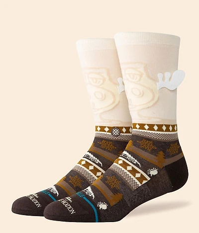 Christmas Vacation Have Some Eggnog Socks