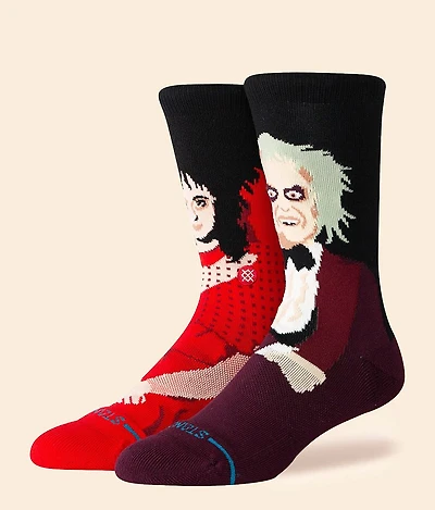 Dearly Beloved Beetlejuice Socks