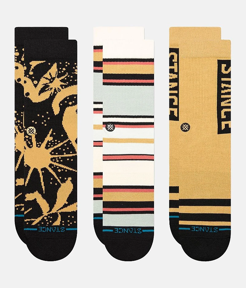 3 Pack Dunes Socks