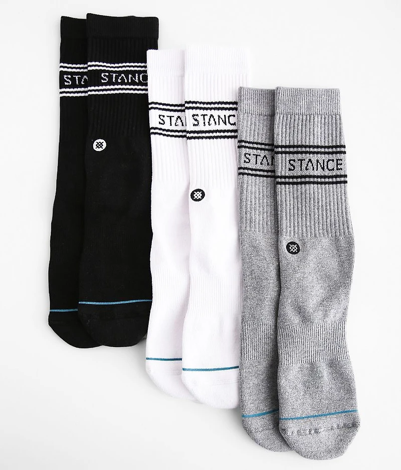 3 Pack Basic Socks