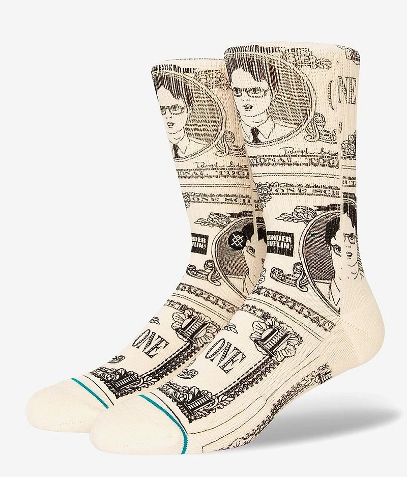 The Office Schrute Bucks INFIKNIT™ Socks