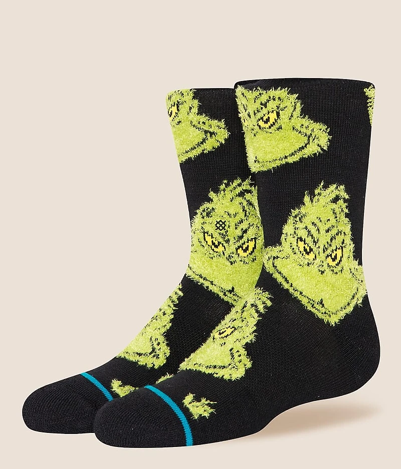 Boys - Mean Ones Grinch Socks