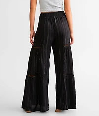 Metallic Striped Beach Pant