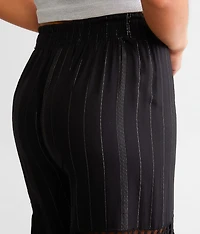 Metallic Striped Beach Pant
