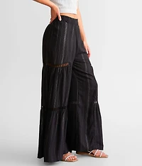 Metallic Striped Beach Pant