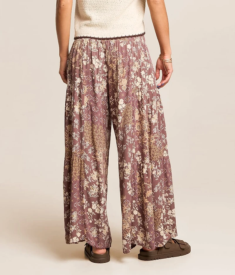 Floral Wide Leg Pant