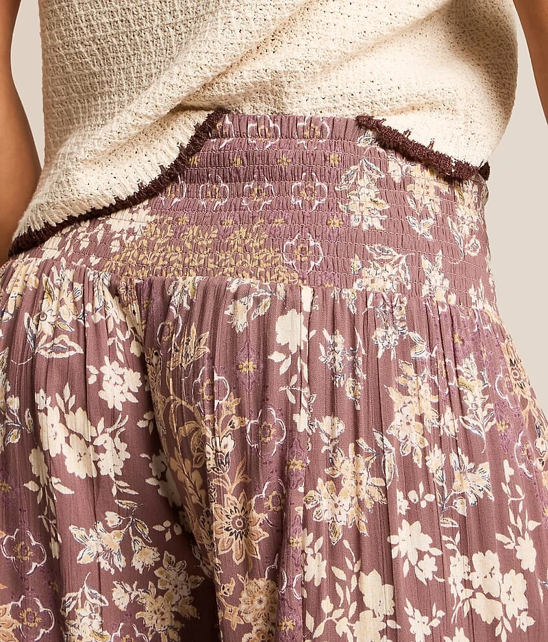 Floral Wide Leg Pant