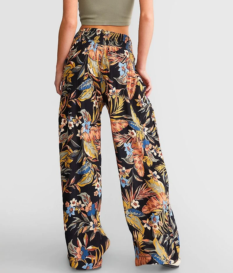 Floral Print Beach Pant