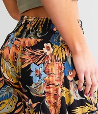 Floral Print Beach Pant