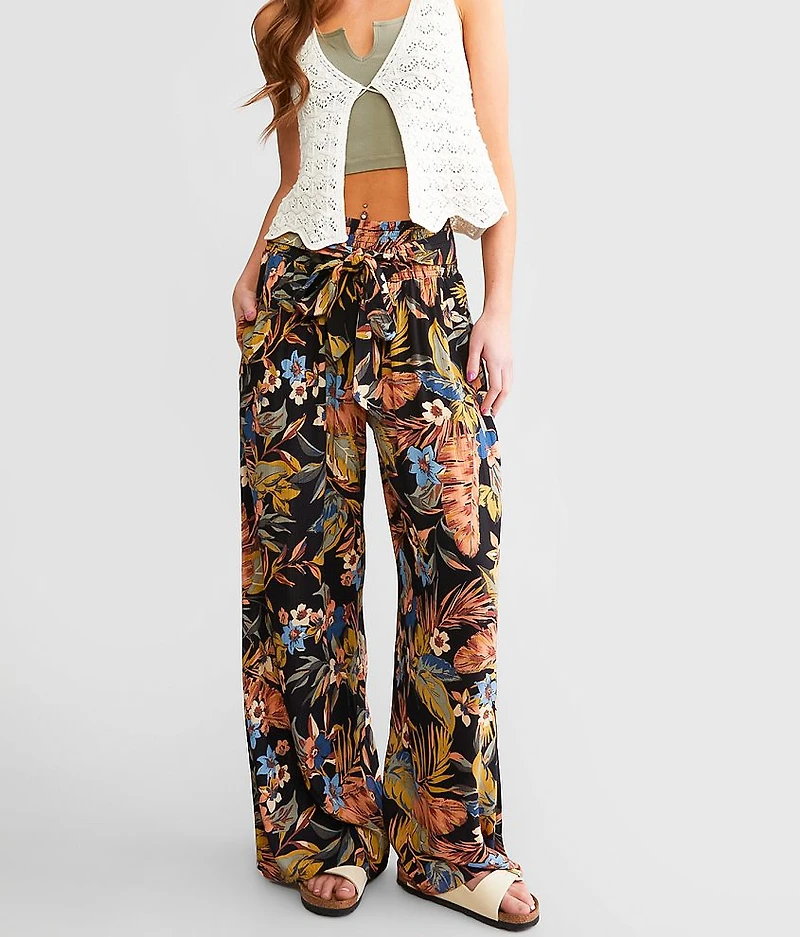 Floral Print Beach Pant