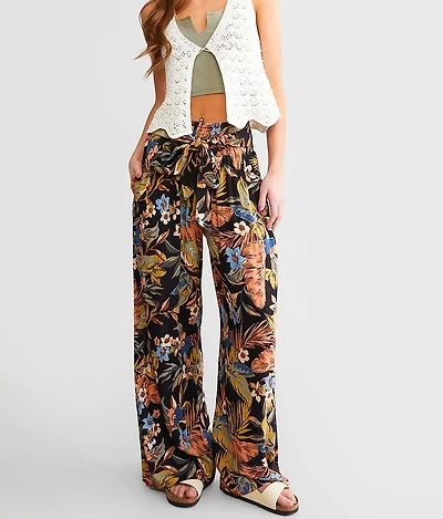 Floral Print Beach Pant