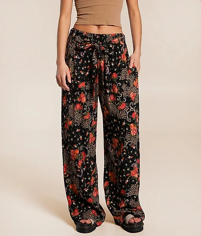 Floral Beach Pant