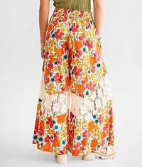 Floral Print Beach Pant