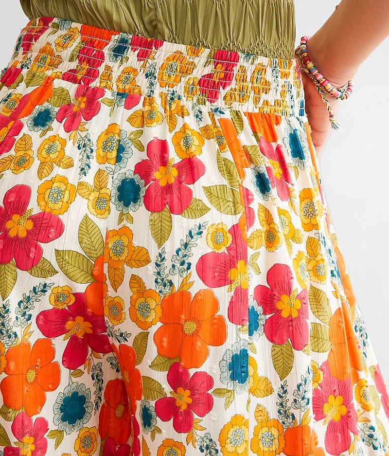 Floral Print Beach Pant