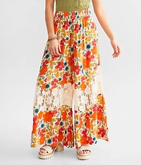 Floral Print Beach Pant