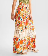 Floral Print Beach Pant