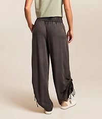 Washed Wide Leg Pant