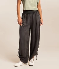 Washed Wide Leg Pant