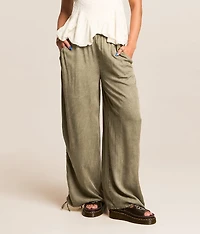 Washed Wide Leg Pant