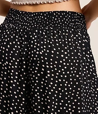 Polka Dot Wide Leg Pant