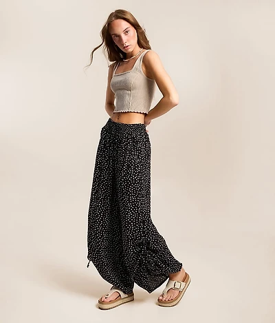 Polka Dot Wide Leg Pant