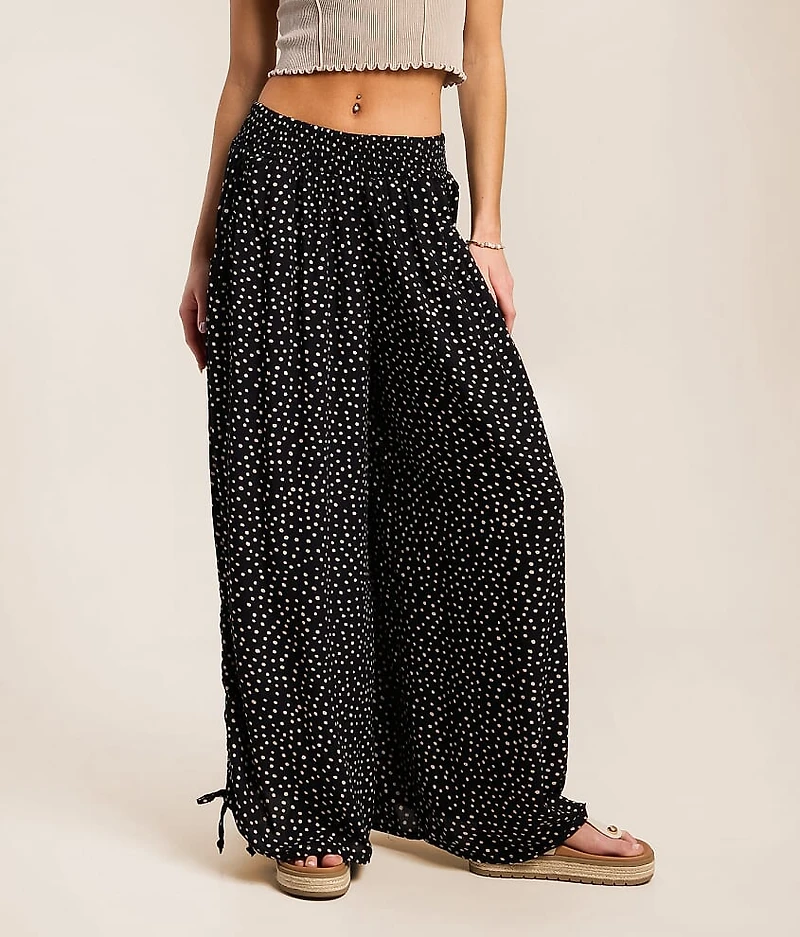 Polka Dot Wide Leg Pant