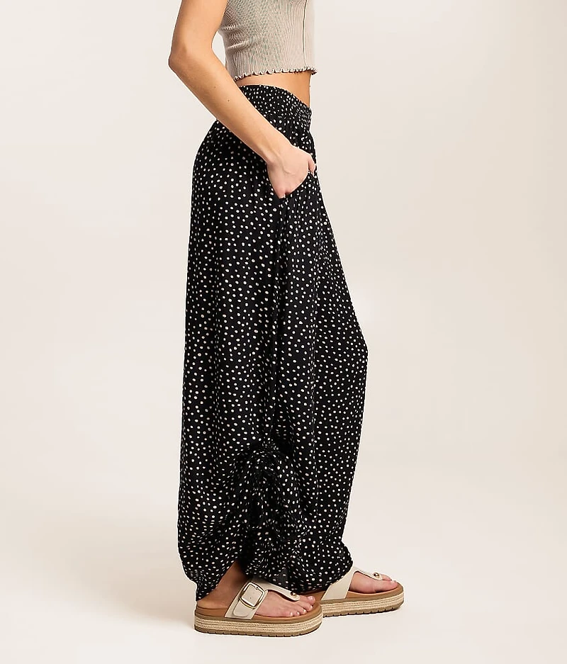 Polka Dot Wide Leg Pant