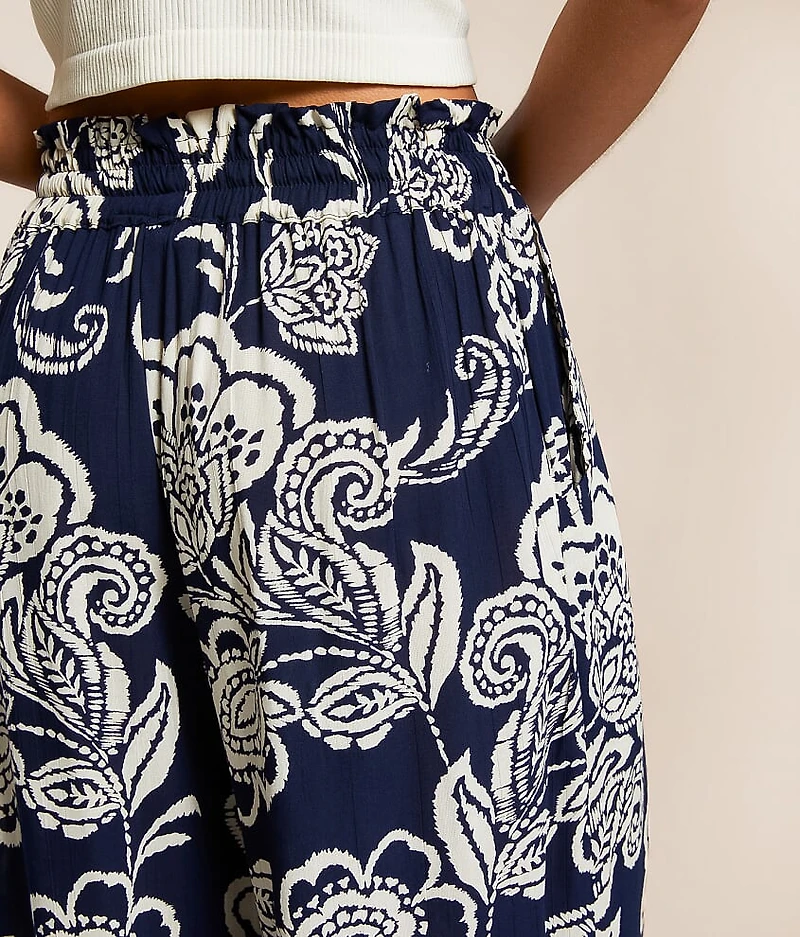 Floral Beach Pant