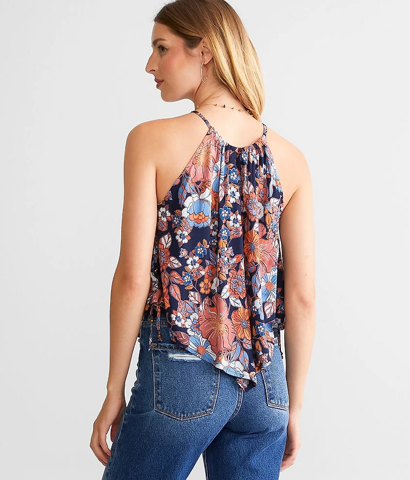 High Neck Tank Top