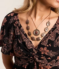 Floral Peplum Top