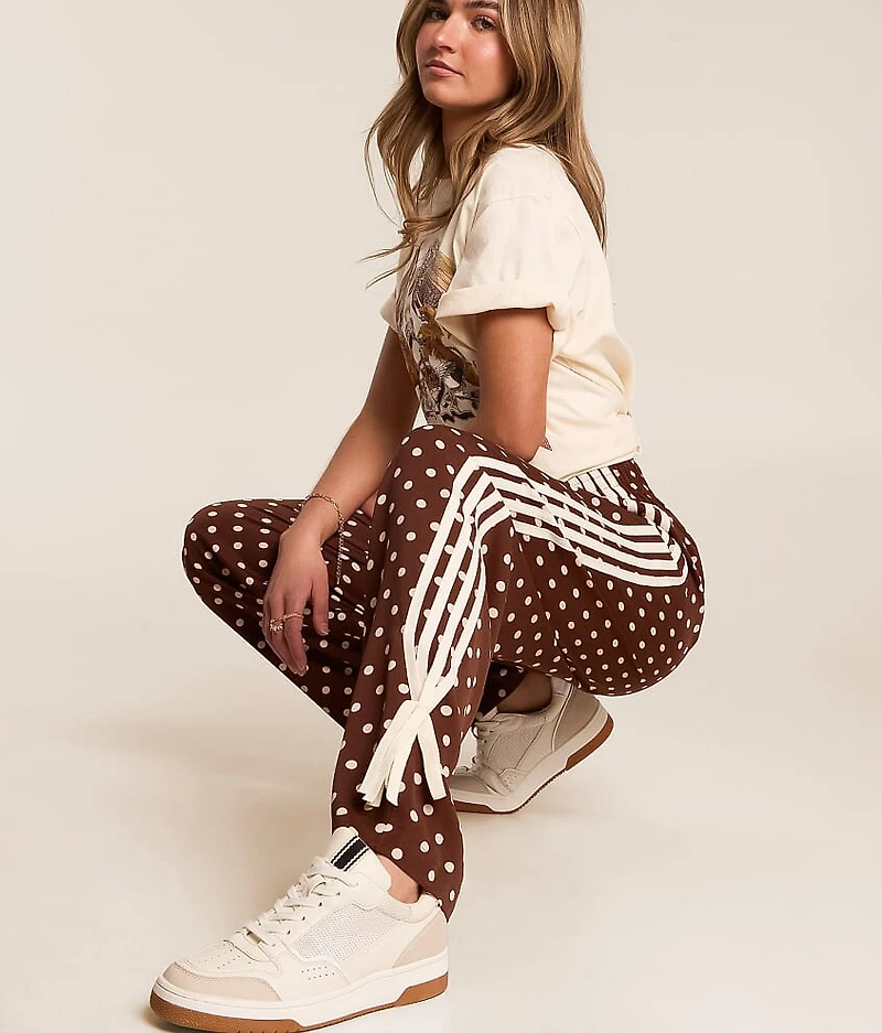 Polka Dot Wide Leg Pant