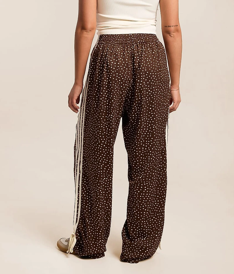 Polka Dot Track Pant