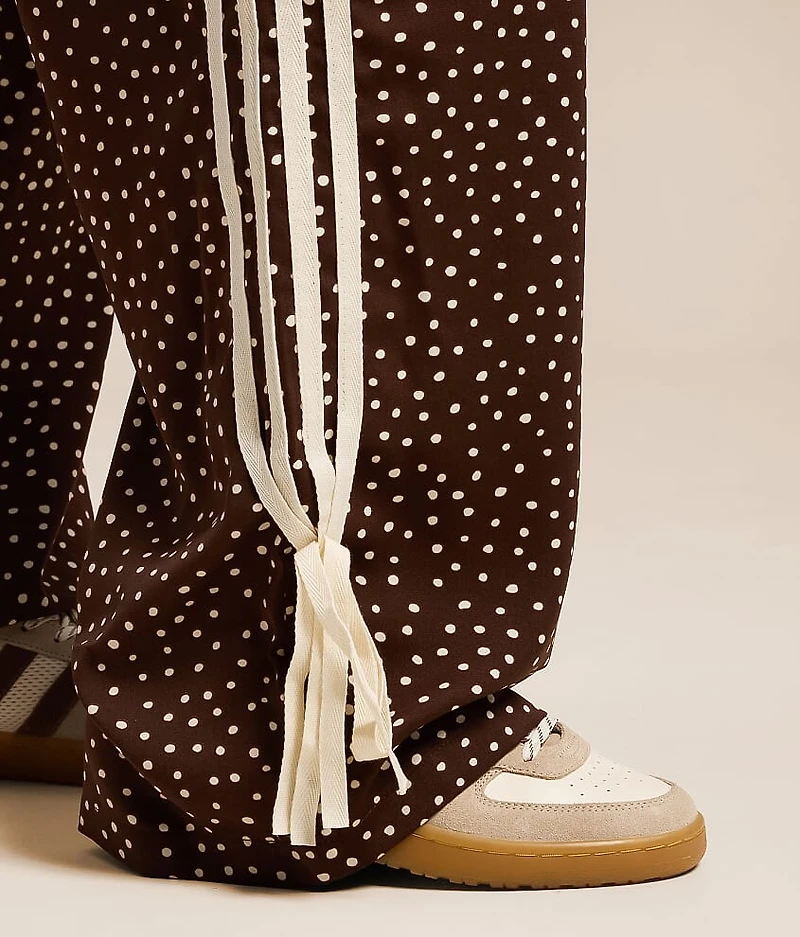 Polka Dot Track Pant