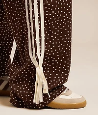 Polka Dot Track Pant