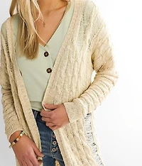 Destructed Cardigan Sweater