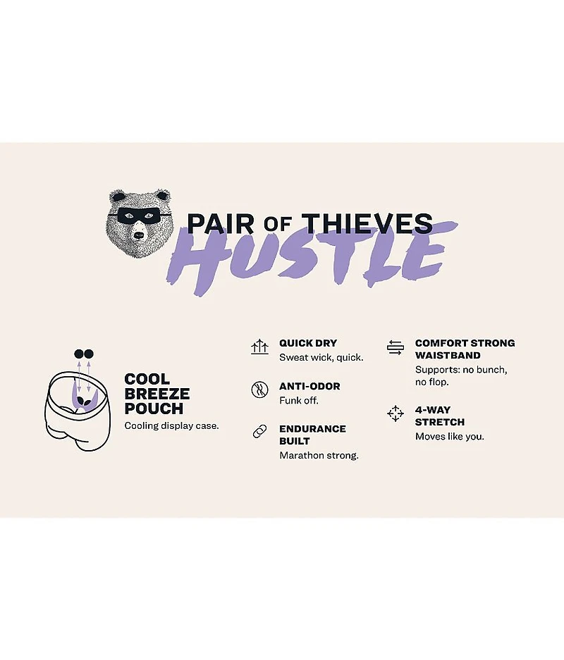 2 Pack Hustle Stretch Boxer Briefs