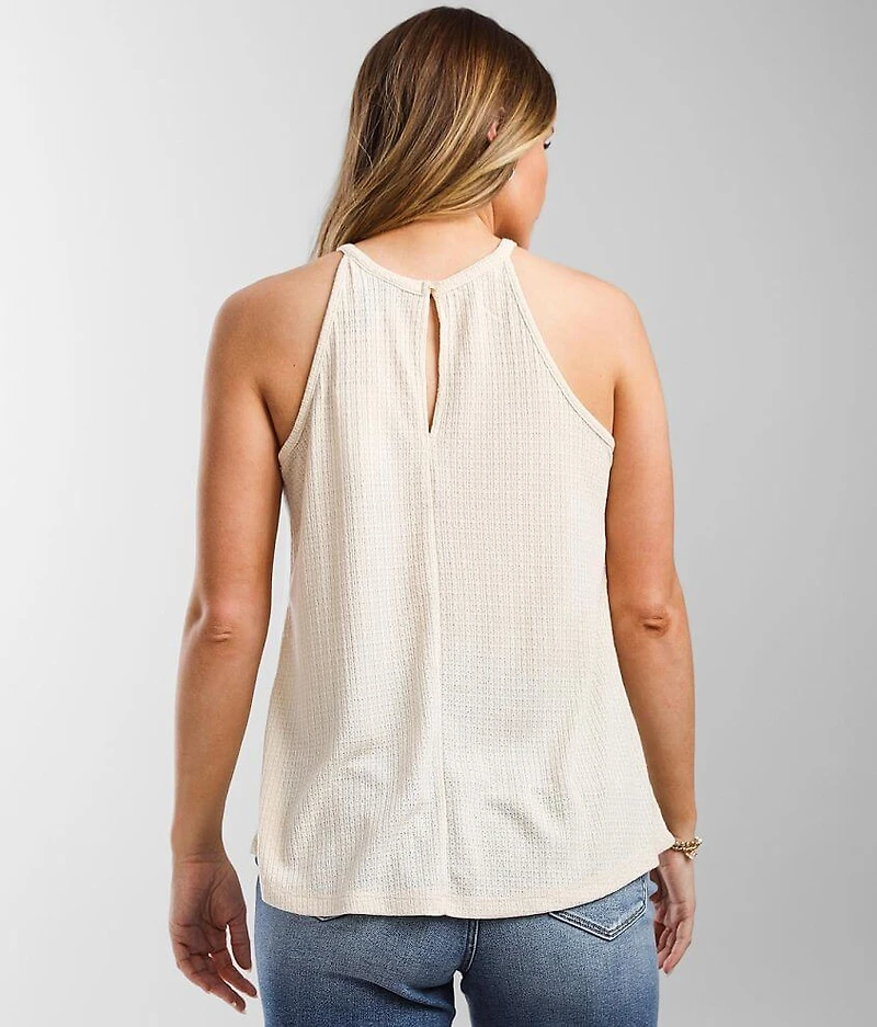 Crochet Applique Tank Top