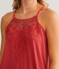 Slub Knit Tank Top
