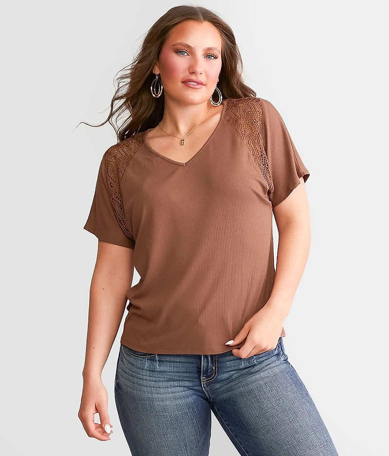 Crochet Inset Top