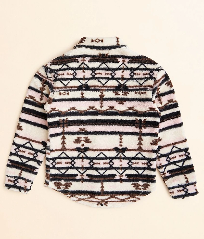 Girls - Southwestern Fleece Shacket
